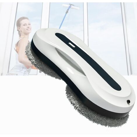 Robot nettoyeur de vitres automatique – Pulvérisation d'eau ultrasonique – 5600 Pa puissance d'aspiration – Télécommande sans fil
