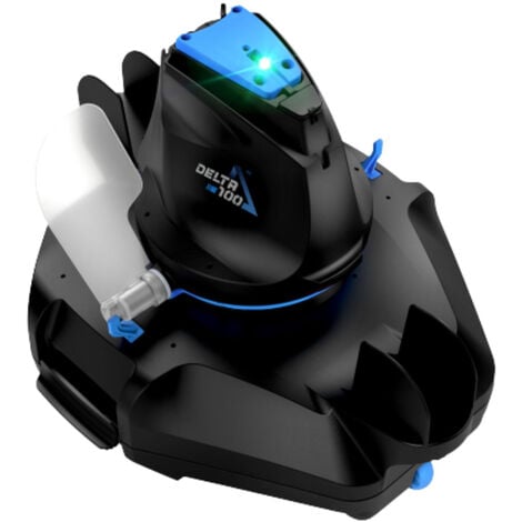 Robot Nettoyeur pour Piscines Hors-sol 20 m² Batterie 45 min Kokido Delta 100 Réservoir 2,2 Litres Sans Fils