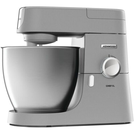 Kenwood – Robot pâtissier 1200W – Bol en acier inoxydable 6,7L – Vitesse variable avec fonction turbo – Boîtier en métal durable - KVL4100S