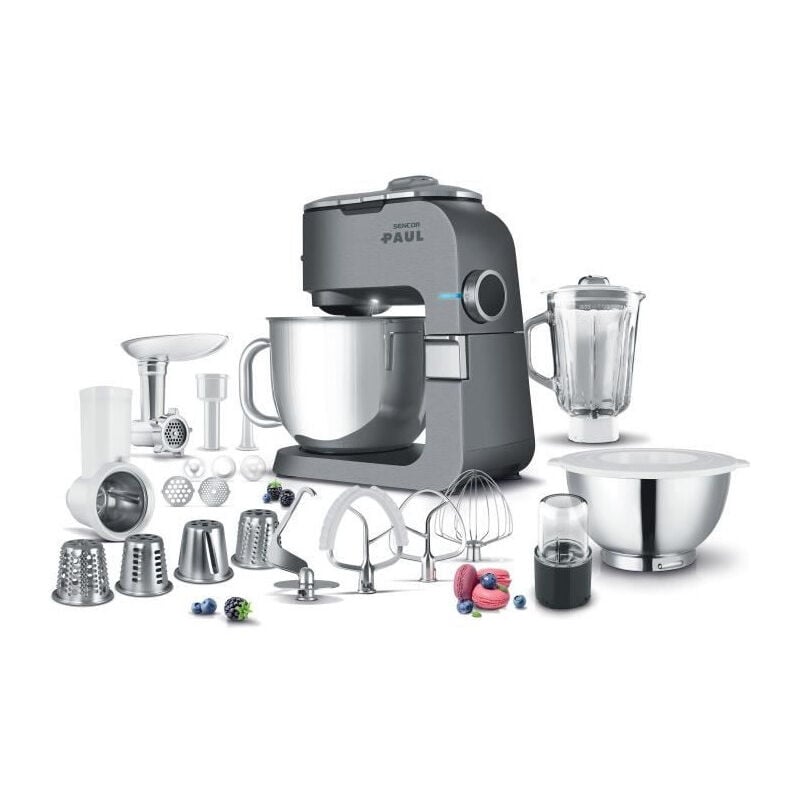 Sencor - Robot pâtissier multifonction stm 7910 - 1500 w - Métal