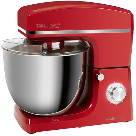 Robot pétrin multifonction 10L 1500W Clatronic KM 3765 Rouge