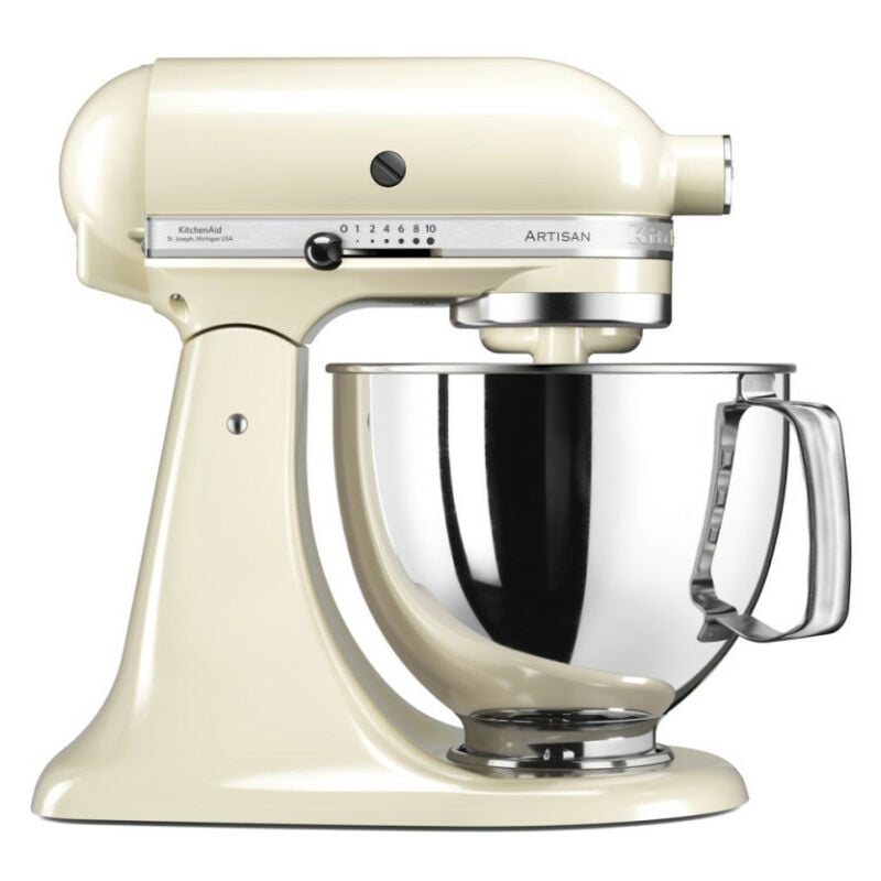 Kitchenaid - Robot sur socle 4,8l 300w crème 5ksm125eac