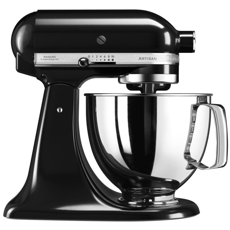 Kitchenaid - Robot sur socle 4,83l 300w noir onyx 5ksm125eob