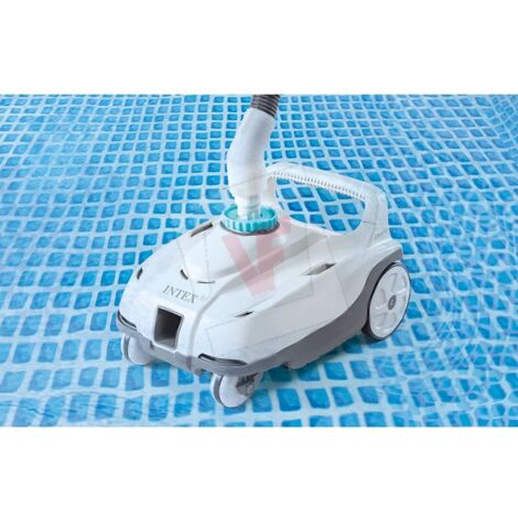 ROBOT PISCINA PULITORE AUTOMATICO PER PISCINE CON RUOTE ROBOTTINO INTEX