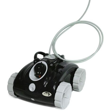 Robot piscine électrique autonome jusqu'à 24 m² – Nettoyage fond et parois – Câble 9m – Aspiration 2 x 7 m³/h – Compatible tous revêtements – Orca