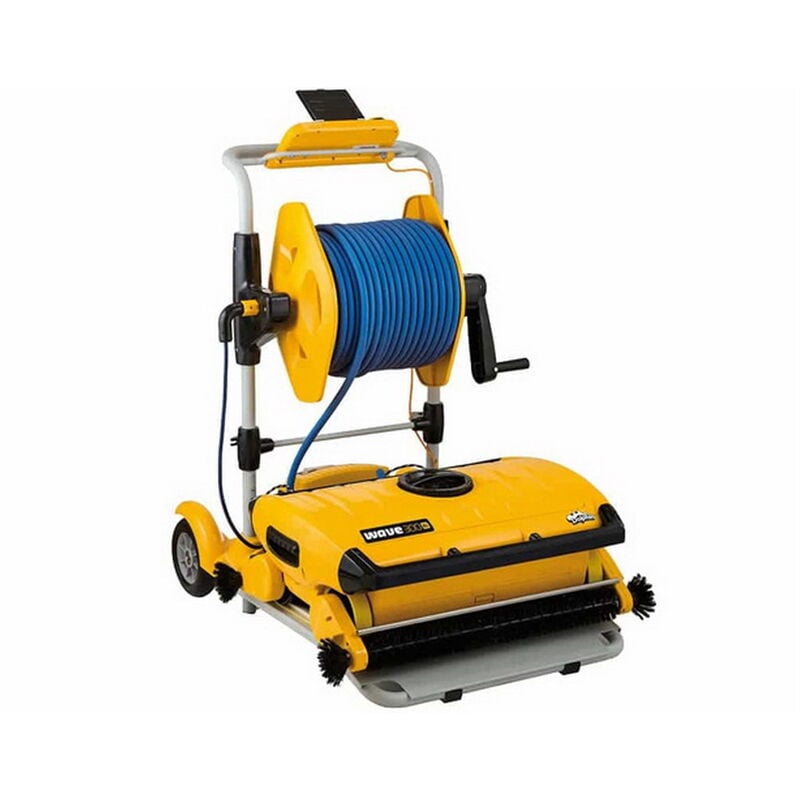 Maytronics Dolphin - Robot piscine électrique Dolphin wave 300XL avec télécommande et chariot