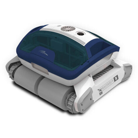 Robot piscine Piranha X Go – Nettoyage jusqu’à 10 m – Filtration hyperfine 4D – Brosse vibrante – Câble pivotant 16 m – AquaSmart – Aquabot