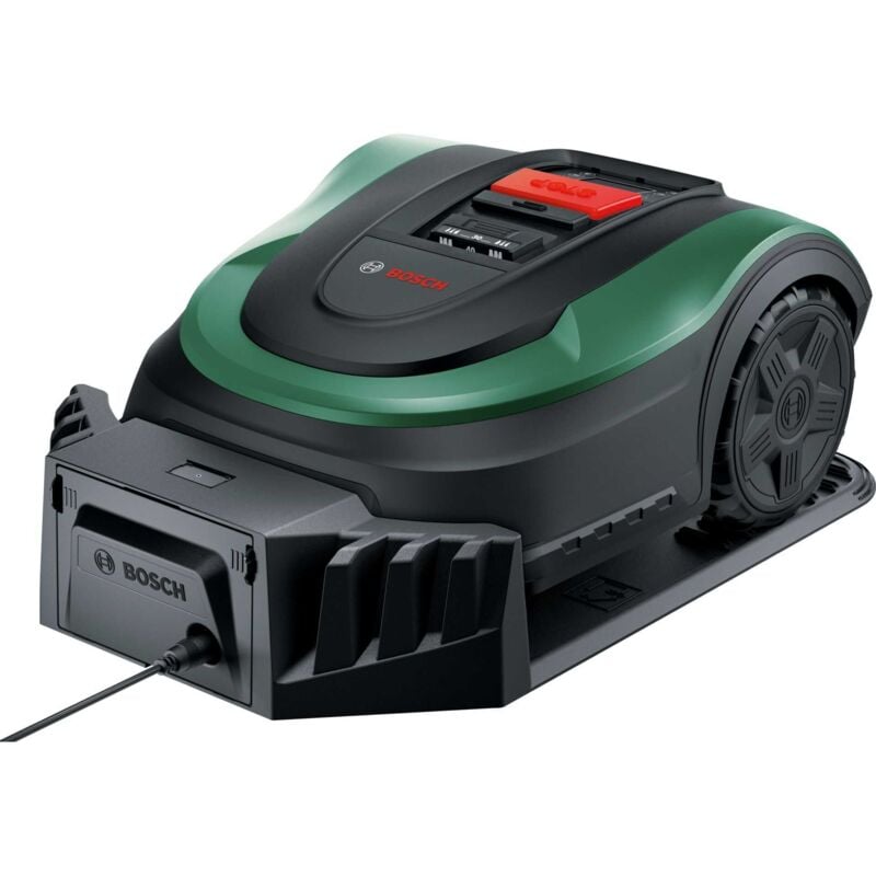 Attrezzature da giardino - Robot tagliaerba a batteria 18V, stazione di ricarica 06008B0003 - Bosch