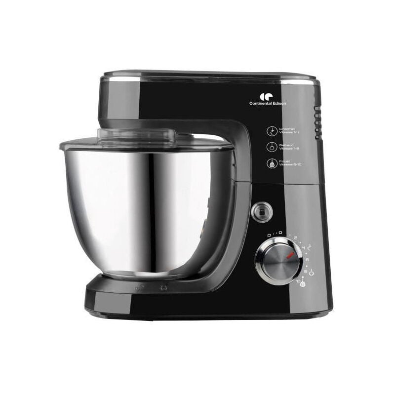 Continental Edison - Robot patissier CERP800B - 800W - Noir