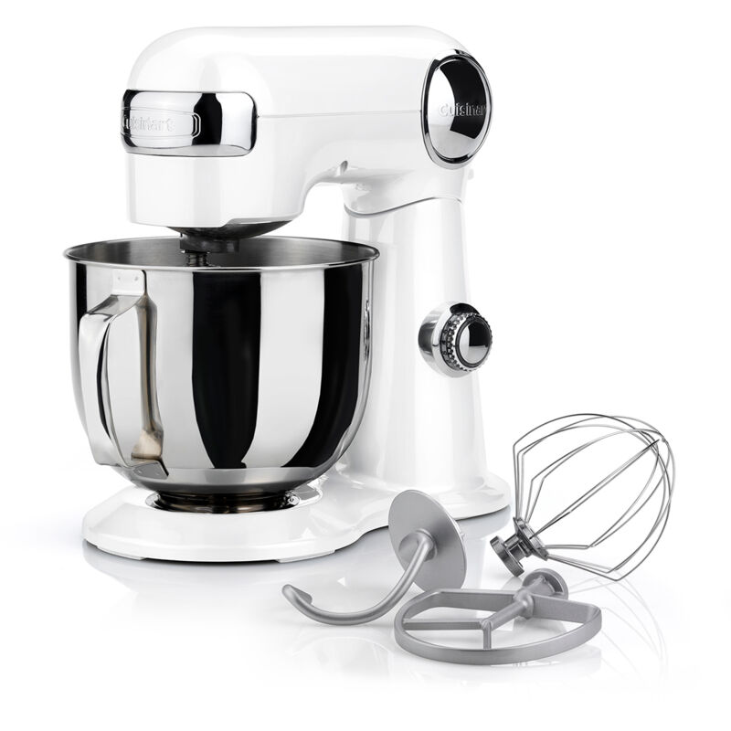 Cuisinart - Robot sur socle 5.2l 500w blanc sm50whe