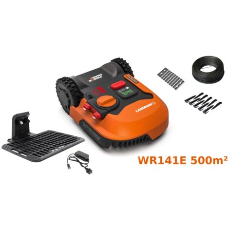 robot tagliaerba worx "landroid m500 wr141e" area di taglio 500 mq