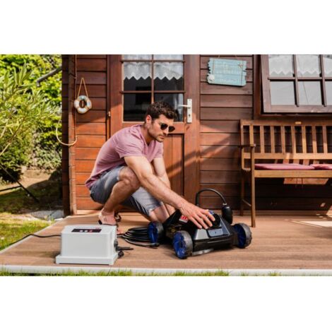 Robot TIP Pool - Bassin 50 m³, 18 000 l/h, nettoyage des sols, entièrement automatique, balayeuse 18000, 30454