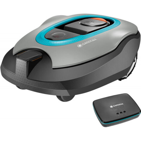 Robot tondeuse SILENO+ 1906460 – Surface d'action 600m² – Guidage intelligent – Largeur de coupe 22cm – Compatible Smart App GARDENA