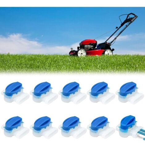 Robotic Lawnmower Connector, Robotic Lawnmower Wire Connector, Robotic Lawnmower Cable Connector, Lawnmower Wire Connector, Resin-Filled Cable Connectors for Robotic Lawnmowers, 10PCS
