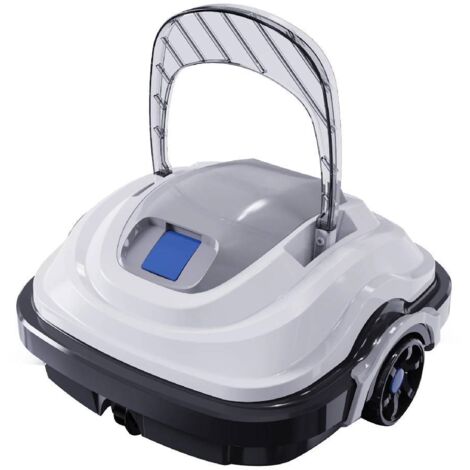 Robottino "Sirena" puliscifondo per piscina automatico con ruote, fino a 50 minuti di autonomia