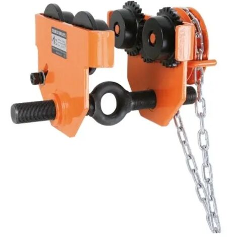 Robur 8147C Carrello di traslazione a catena per paranchi manuali - 2 T