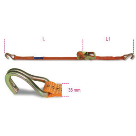 ROBUR 8181 NASTRO ANCORAGGIO CRIC 35 MM X 6 M- 1,0 pz