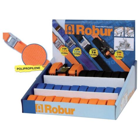 ROBUR ESPOSITORE 29 PZ NASTRO ALLACCIABAGAGLI
