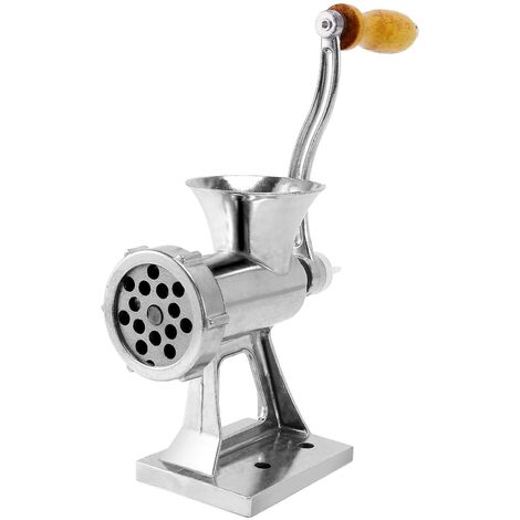 1pc Manual Aluminum Meat Grinder, Household Multifunction Hand Crank  Sausage Meat Grinder, Vegetable Chopper, Heavy Duty Meat Mincer, Sausage  Stuffer