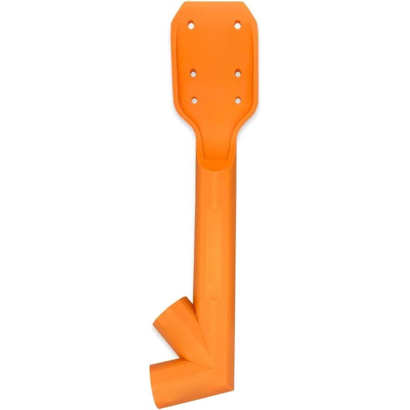 Robusta herramienta de limpieza de canaletas ABS con diseño de doble función para sistemas de drenaje eficientes.