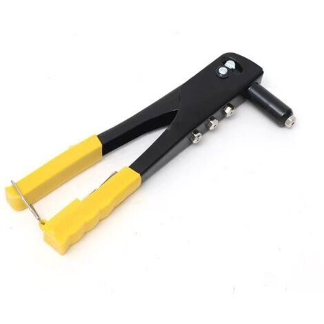 Robuste Blindnietzange mit ergonomischem Griff für Stahlblindnieten - Handnietzange für Nieten Ø 2,4, 3,2, 4,0 und 4,8 mm - Nietzange