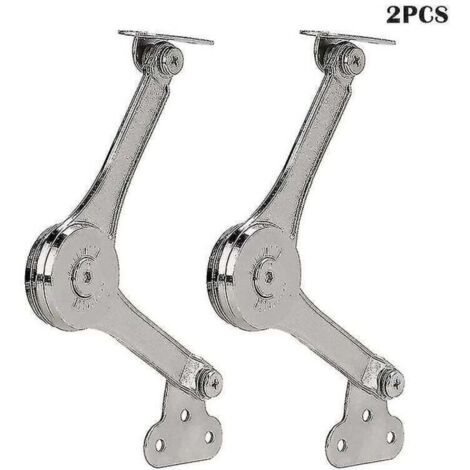 robuste Deckelstützscharniere, Soft-Close-Klappdeckelhalter, halten den Deckel des Schranks offen.