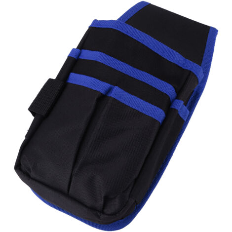 Robuste Gürteltasche aus Oxford-Canvas für Elektriker und Wartungstechniker, blau