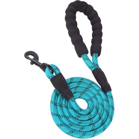 Robuste Nylon-Hundeleine mit komfortablem Griff und reflektierendem Garn für kleine, mittlere und große Hunde