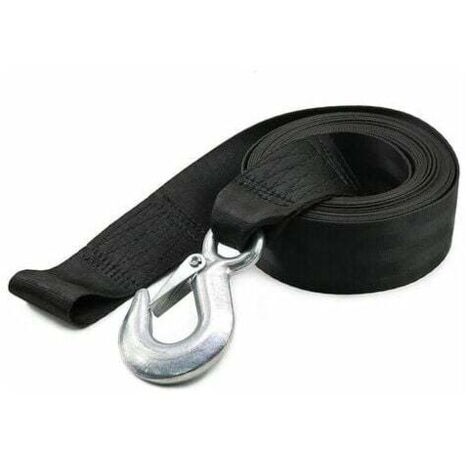 Robuste, sichere Marine-Windengurte aus Polyester, 6 m Ersatz-Marine-Windengurte mit Anhängerkupplung, Bootsanhänger  FLITI
