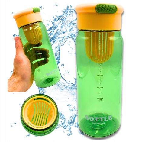 Robuste Sport-Trinkflasche mit abgestuftem Filter, 650 ml