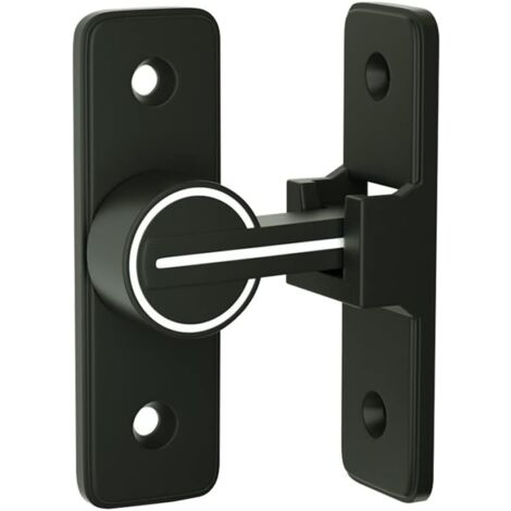 Robuster 90-Grad-Torriegel, Kippriegel, Sicherheitstürschloss, geeignet für Garten, Badezimmer, Außenbereich, Garage, Fenster