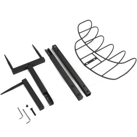 Robuster, abnehmbarer Wand-Gartenschlauchhalter, praktische Aufbewahrungsmöglichkeit für Gartenschläuche im Freien, langlebiger, freistehender Ständer.