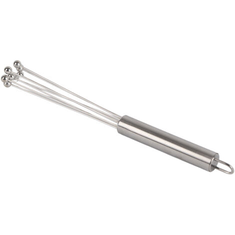 Robuster und langlebiger Schneebesen aus Edelstahl zum Mischen, Schlagen und Aufschäumen – Backutensil