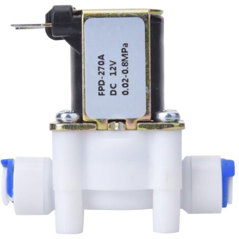 Robustes G1/4-Kunststoff-Magnetventil für automatische Bewässerungssysteme
