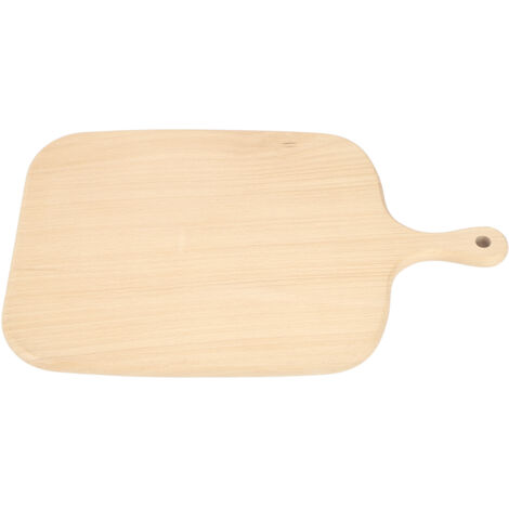 Robustes Käsebrett aus Buchenholz mit Aufhängeloch, vielseitig einsetzbar für Küche, Party, Café, Bar – 33 x 19 x 1,5 cm