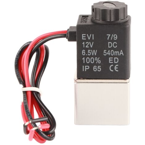 Robustes und zuverlässiges 2/2-Wege-Magnetventil, normalerweise offen, 12 V DC