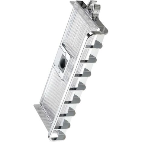Robusto cestino per doccia per tubi rotondi/quadrati da 19-25 mm, non richiede montaggio permanente, facile installazione, organizzazione del bagno
