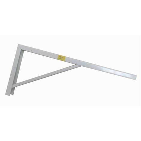 Robusto quadrato per elettroerosione in acciaio bianco 18x40 cm