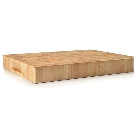Robusto tagliere in legno per tagliare il pane, Misure 33x25 cm