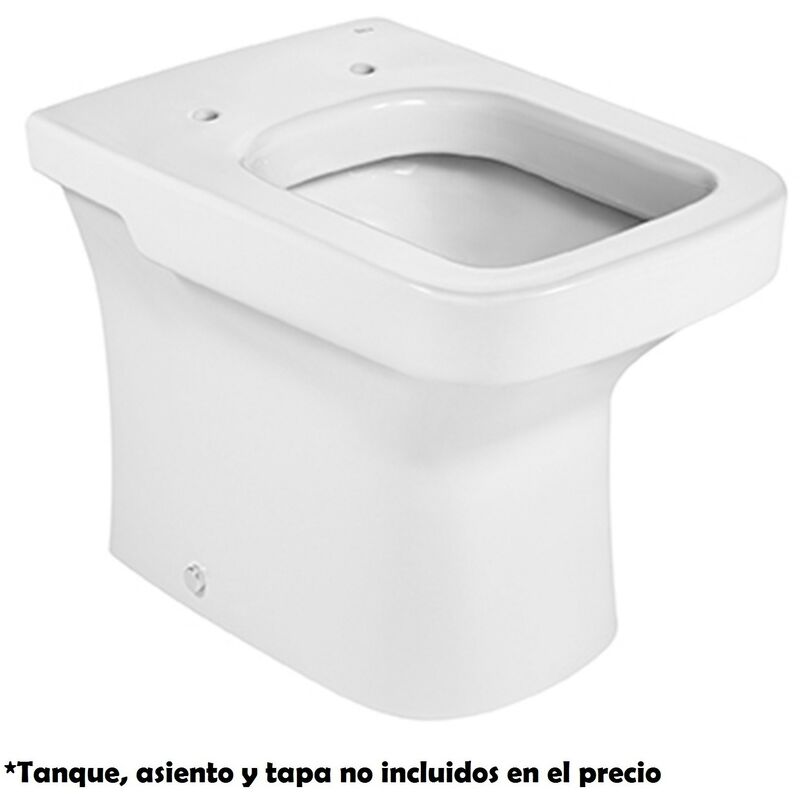 

Taza de inodoro compacta adosada a pared con salida dual DAMA - ROCA