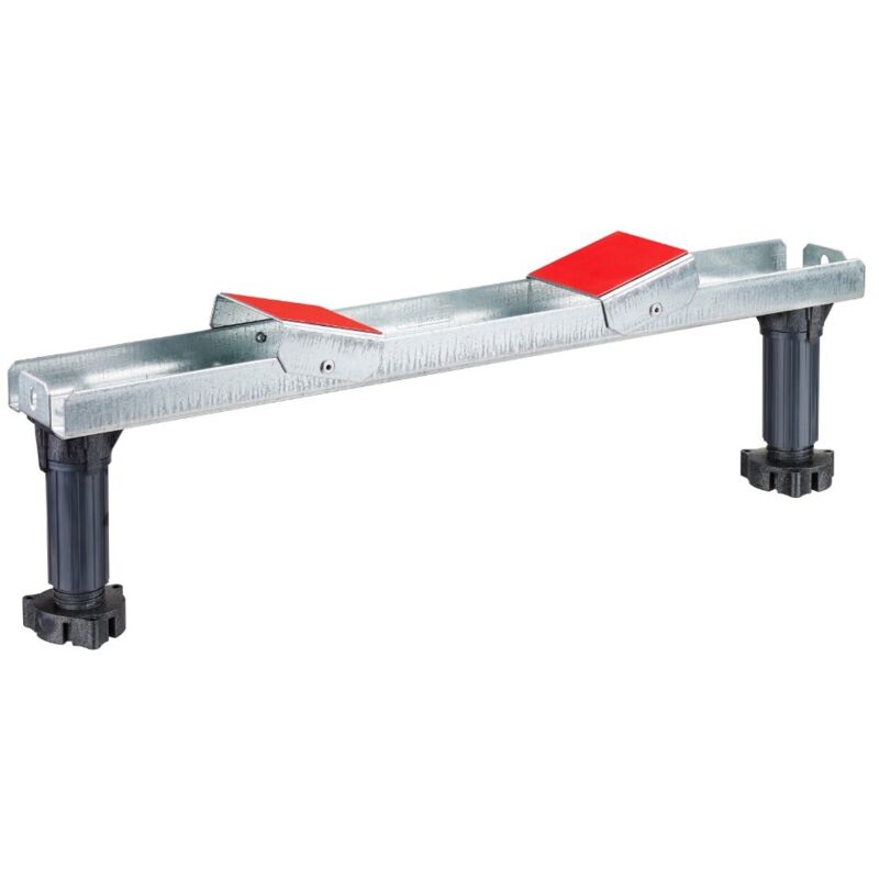 A248427000 ensemble de pieds de baignoire universels en acier 80 x 10 x 5 cm - Roca