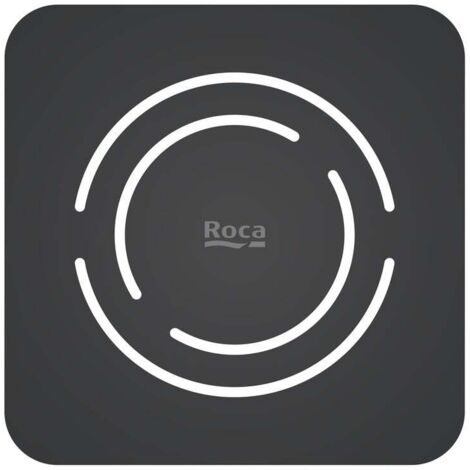 ROCA A276513400 TWIST Rejilla para plato de ducha Terran negro - ref: A276513400