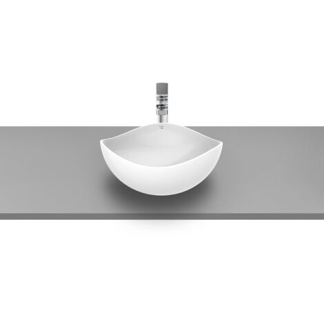 ROCA A327A15000 OHTAKE Lavabo de Sobre Encimera Fineceramic Color Blanco Brillo - ref: A327A15000