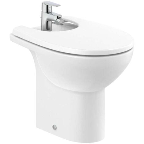ROCA A355V04000 VICTORIA-N Bidé Con Tapa Blanco - ref: A355V04000+A806E50001