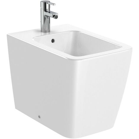 ROCA A357537000 INSPIRA SQUARE Bidé a Suelo sin Tapa Blanco Brillo - ref: A357537000