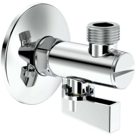 ROCA A525171000 AQUA Eco Filter Llave de Corte 1/2" 1/2" Cromo - ref: A525171000