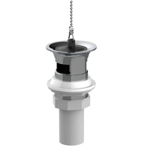 ROCA A526414210 AQUA Desagüe Lavabo/Bidé 1 1/4 " con Enlace Tapón y Cadenilla - ref: A526414210