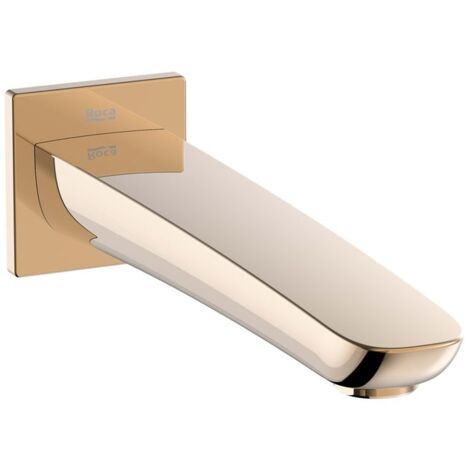 ROCA A5A0703RG0 INSIGNIA Caño de Pared para Bañera Oro Rosa - ref: A5A0703RG0