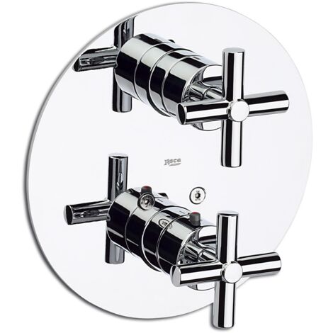ROCA A5A0743C00 LOFT Grifo Termostático Empotrable para Baño o Ducha Cromo - ref: A5A0743C00