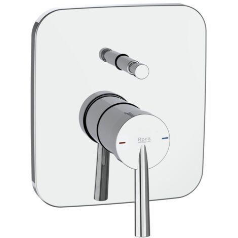 ROCA A5A0B6DC00 PALS Grifo Monomando Empotrable para Baño o Ducha Cromo - ref: A5A0B6DC00